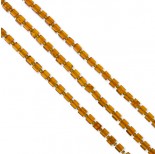 Zdjęcie - Kostki crackle pomarańczowe 6mm